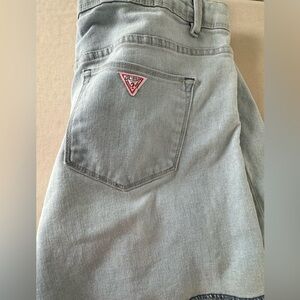 Guess Light blue denim shorts